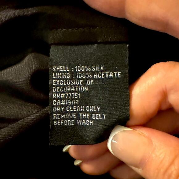 Hollister Silk Vest with Sherpa Lining size M Navy blue - Picture 5 of 5